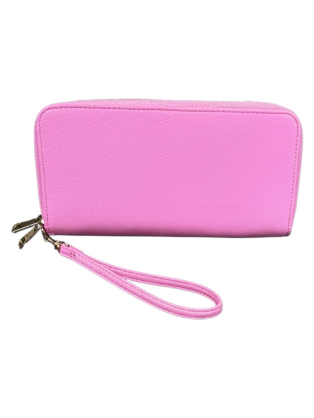 a new day - EC - Pink Zip Around Wristlet Wallet